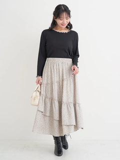 Re-J＆SUPURE(リジェイ＆スプル) |配色メローテレコトップス