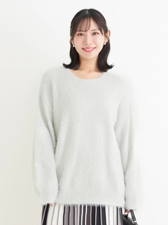 Re-J＆SUPURE(リジェイ＆スプル) |フェザーラメニットトップス