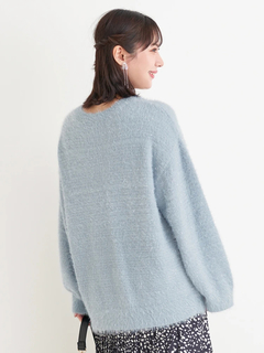 Re-J＆SUPURE(リジェイ＆スプル) |フェザーラメニットトップス