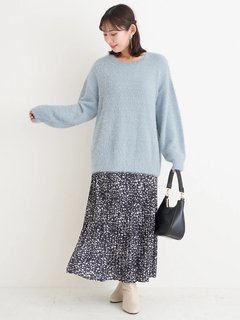 Re-J＆SUPURE(リジェイ＆スプル) |フェザーラメニットトップス