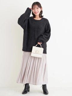 Re-J＆SUPURE(リジェイ＆スプル) |フェザーラメニットトップス