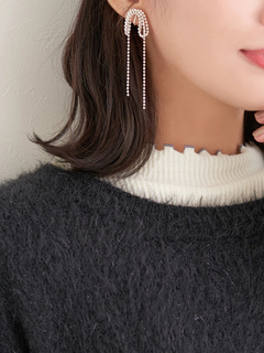 Re-J＆SUPURE(リジェイ＆スプル) |フェザーラメニットトップス