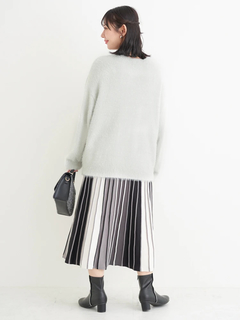 Re-J＆SUPURE(リジェイ＆スプル) |フェザーラメニットトップス