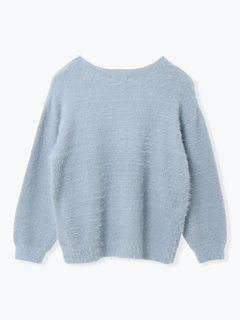 Re-J＆SUPURE(リジェイ＆スプル) |フェザーラメニットトップス