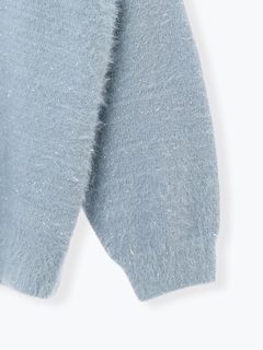 Re-J＆SUPURE(リジェイ＆スプル) |フェザーラメニットトップス