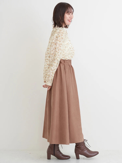 Re-J＆SUPURE(リジェイ＆スプル) |花柄プリントレースブラウス