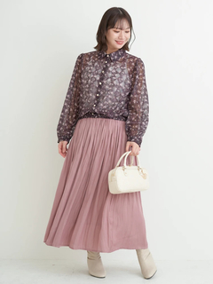 Re-J＆SUPURE(リジェイ＆スプル) |花柄プリントレースブラウス