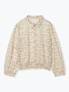 Re-J＆SUPURE(リジェイ＆スプル) |花柄プリントレースブラウス