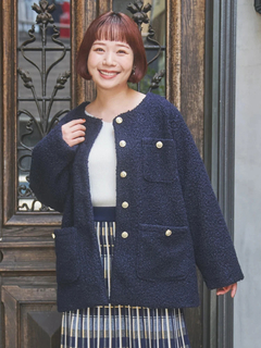 ジャケット・アウター Re-J&SUPURE Re-J&SUPURE｜裾フリルデニムジャケット | Rakuten Fashion(楽天