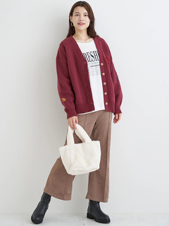 Re-J＆SUPURE(リジェイ＆スプル) |ロゴ刺繍×プリントロングTシャツ