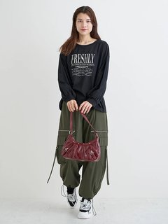 Re-J＆SUPURE(リジェイ＆スプル) |ロゴ刺繍×プリントロングTシャツ