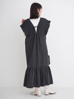 Re-J＆SUPURE(リジェイ＆スプル) |ピーチ起毛シャーリングワンピース