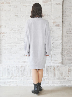 Re-J＆SUPURE(リジェイ＆スプル) |モールラメ装飾ニットワンピース