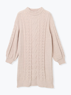 Re-J＆SUPURE(リジェイ＆スプル) |モールラメ装飾ニットワンピース