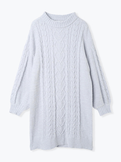 Re-J＆SUPURE(リジェイ＆スプル) |モールラメ装飾ニットワンピース