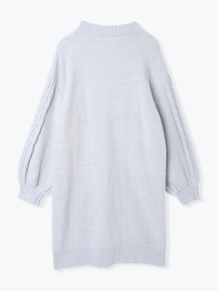 Re-J＆SUPURE(リジェイ＆スプル) |モールラメ装飾ニットワンピース