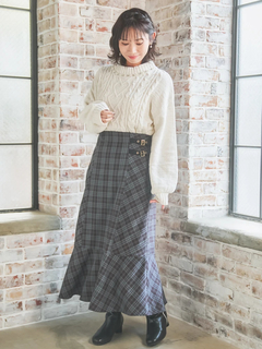 Re-J＆SUPURE(リジェイ＆スプル) |モールラメ装飾ニットプルオーバー