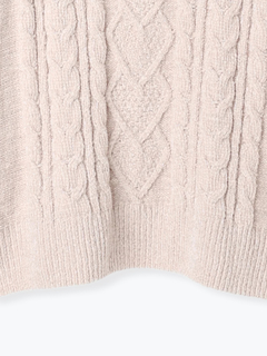 Re-J＆SUPURE(リジェイ＆スプル) |モールラメ装飾ニットプルオーバー