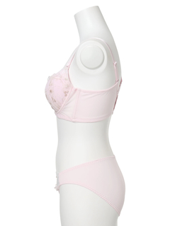 Re-J＆SUPURE(リジェイ＆スプル) |【脇高】[D85-H95］フェミニンレースブラ＆ショーツ(モールドカップ)