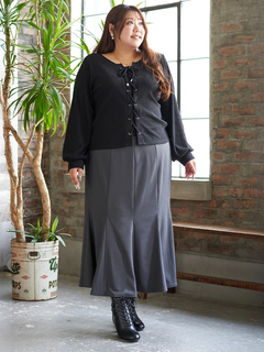 Re-J＆SUPURE(リジェイ＆スプル) |【Kannaコラボ】リブレースアッププルオーバー