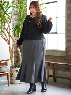 Re-J＆SUPURE(リジェイ＆スプル) |【Kannaコラボ】カットマーメイドスカート