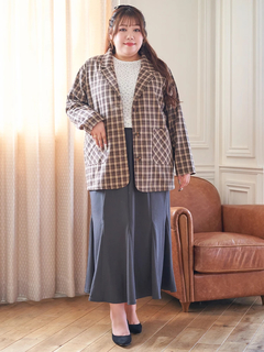 Re-J＆SUPURE(リジェイ＆スプル) |【Kannaコラボ】カットマーメイドスカート