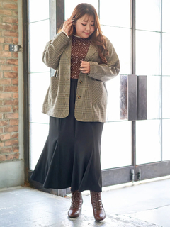 Re-J＆SUPURE(リジェイ＆スプル) |【Kannaコラボ】カットマーメイドスカート