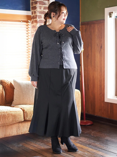 Re-J＆SUPURE(リジェイ＆スプル) |【Kannaコラボ】カットマーメイドスカート