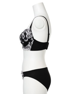 Re-J＆SUPURE(リジェイ＆スプル) |[D85-I95］フラワーブーケレースブラ＆ショーツ(モールドカップ)