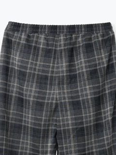 Re-J＆SUPURE(リジェイ＆スプル) |カットイージーワイドパンツ（チェック柄・ヘリンボーン）