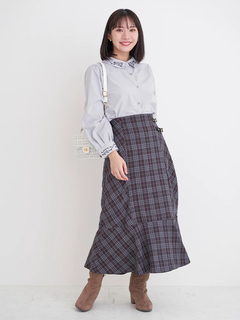 Re-J＆SUPURE(リジェイ＆スプル) |チェック柄マーメイドスカート