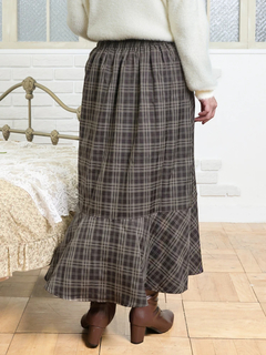 Re-J＆SUPURE(リジェイ＆スプル) |チェック柄マーメイドスカート