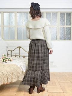Re-J＆SUPURE(リジェイ＆スプル) |チェック柄マーメイドスカート