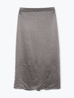 Re-J＆SUPURE(リジェイ＆スプル) |【WEB限定】サテンドットAラインスカート