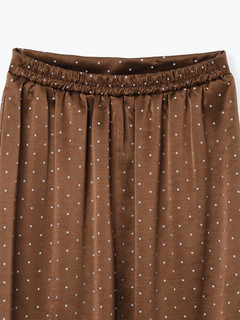 Re-J＆SUPURE(リジェイ＆スプル) |【WEB限定】サテンドットAラインスカート