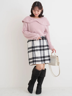 Re-J＆SUPURE(リジェイ＆スプル) |【la farfa SHOES/ラ・ファーファシューズ】2WAYスエードニーハイブーツ