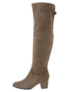 Re-J＆SUPURE(リジェイ＆スプル) |【la farfa SHOES/ラ・ファーファシューズ】2WAYスエードニーハイブーツ