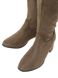 Re-J＆SUPURE(リジェイ＆スプル) |【la farfa SHOES/ラ・ファーファシューズ】2WAYスエードニーハイブーツ