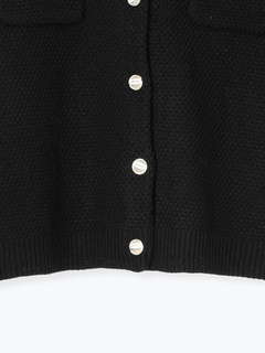 Re-J＆SUPURE(リジェイ＆スプル) |クルーネックカノコラメニットカーディガン