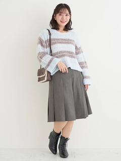 Re-J＆SUPURE(リジェイ＆スプル) |【Komachiコラボ】ボーダーニットトップス