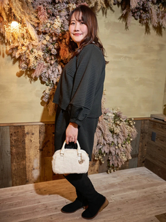 Re-J＆SUPURE(リジェイ＆スプル) |【Komachiコラボ】ふくれジャガードレース襟プルオーバー（セットアップ可）