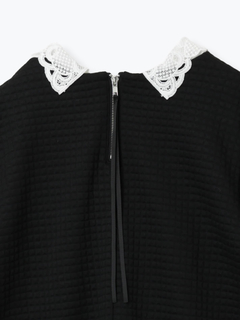 Re-J＆SUPURE(リジェイ＆スプル) |【Komachiコラボ】ふくれジャガードレース襟プルオーバー（セットアップ可）