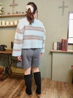 Re-J＆SUPURE(リジェイ＆スプル) |【Komachiコラボ】ふくれジャガードタックショートパンツ（セットアップ可）