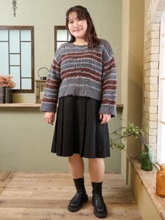 Re-J＆SUPURE(リジェイ＆スプル) |【Komachiコラボ】膝丈プリーツスカート