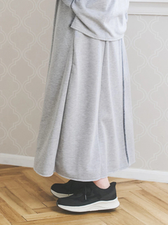 Re-J＆SUPURE(リジェイ＆スプル) |配色ステッチAラインスウェットスカート