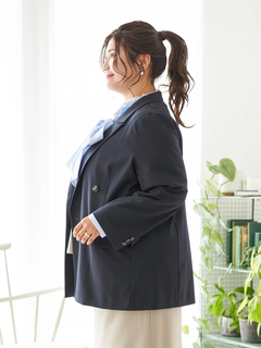 Re-J＆SUPURE(リジェイ＆スプル) |【Sasaki Mikiコラボ】ストレッチツイル Wテーラードジャケット