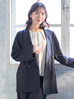 Re-J＆SUPURE(リジェイ＆スプル) |【Sasaki Mikiコラボ】ストレッチツイル Wテーラードジャケット