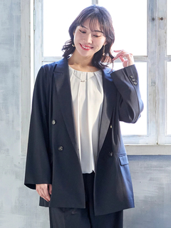 Re-J＆SUPURE(リジェイ＆スプル) |【Sasaki Mikiコラボ】ストレッチツイル Wテーラードジャケット