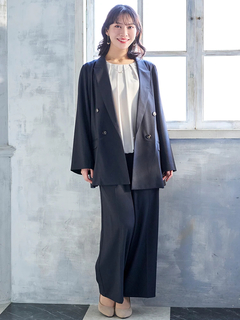 Re-J＆SUPURE(リジェイ＆スプル) |【Sasaki Mikiコラボ】ストレッチツイル Wテーラードジャケット