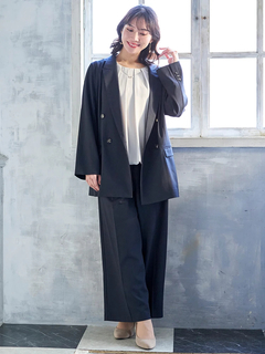 Re-J＆SUPURE(リジェイ＆スプル) |【Sasaki Mikiコラボ】ストレッチツイル Wテーラードジャケット